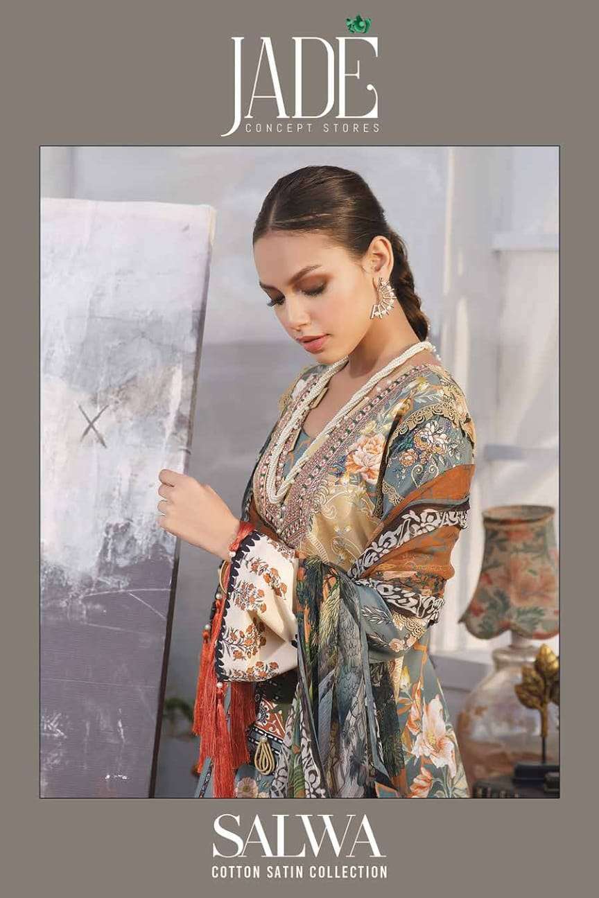 JADE Salwa Cotton Satin 